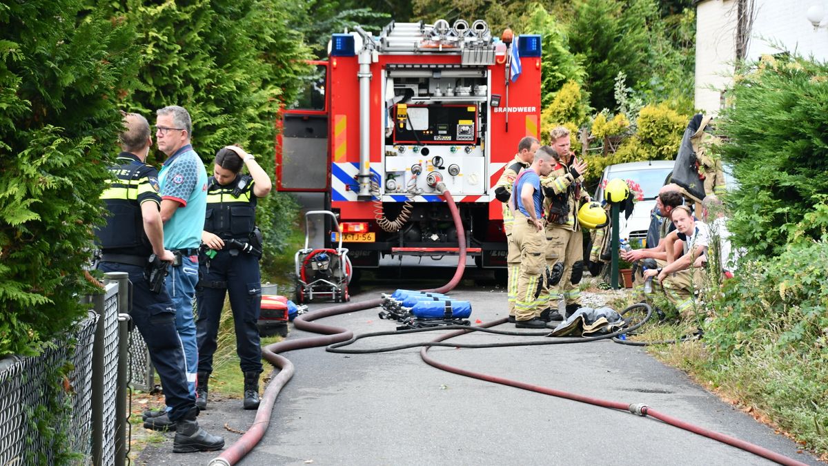 Woning in brand in Burgh-Haamstede