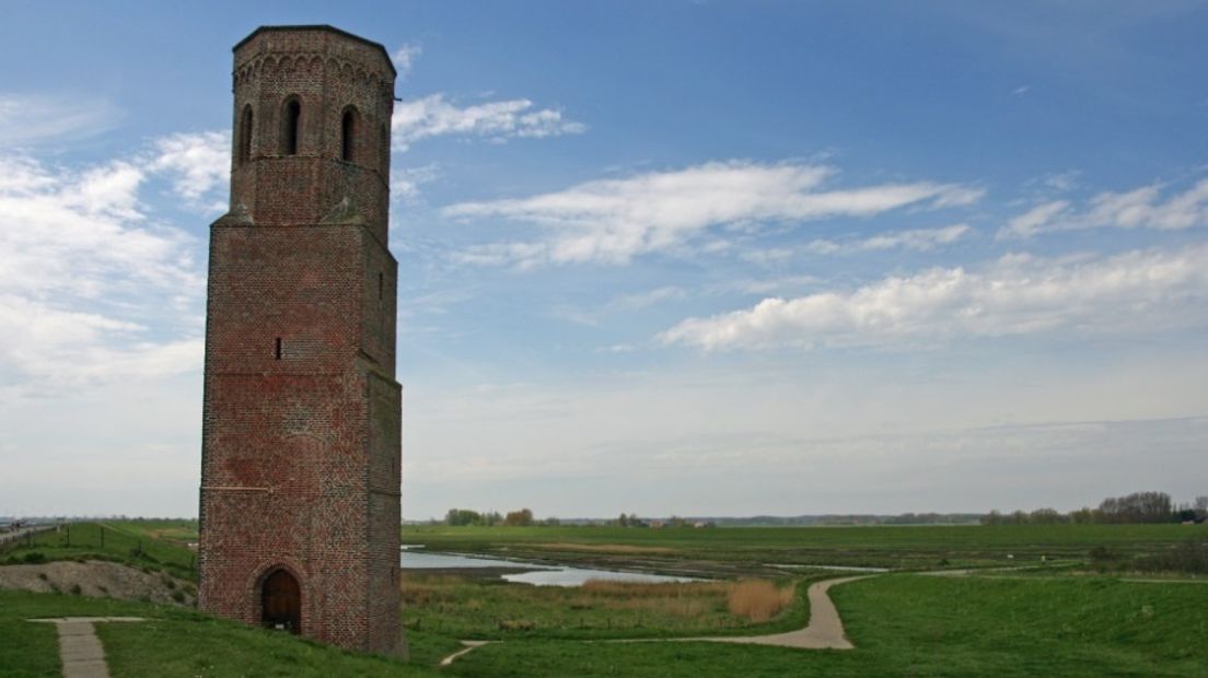 Plompe Toren bij Koudekerke (SD) (archief)