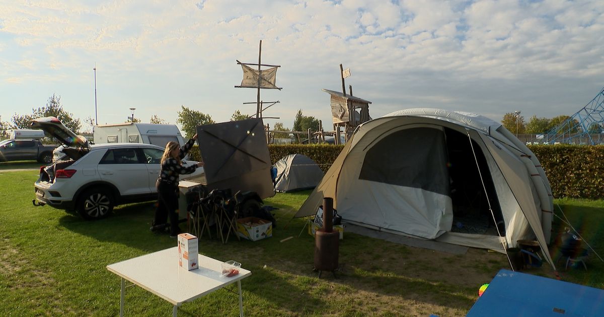 Klappertanden op de camping: 'Het was koud vannacht. Heel koud'