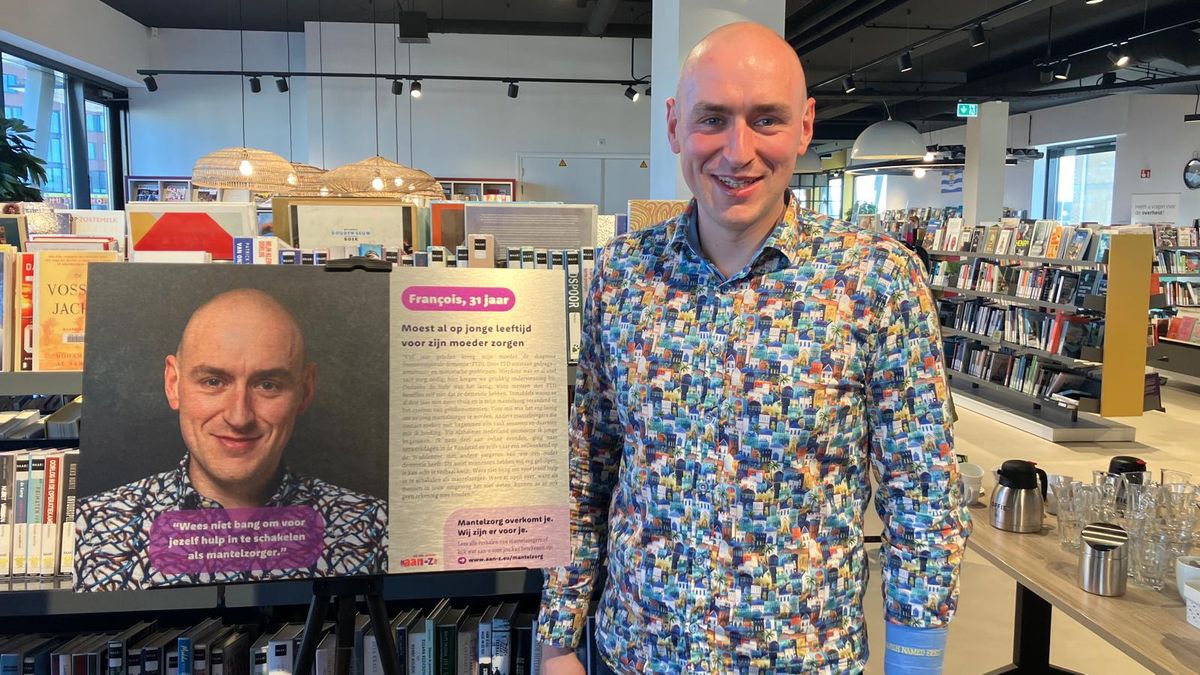 Mantelzorgers als Francois (31) in Terneuzen in de spotlight: 'Je hoeft het niet alleen te doen'