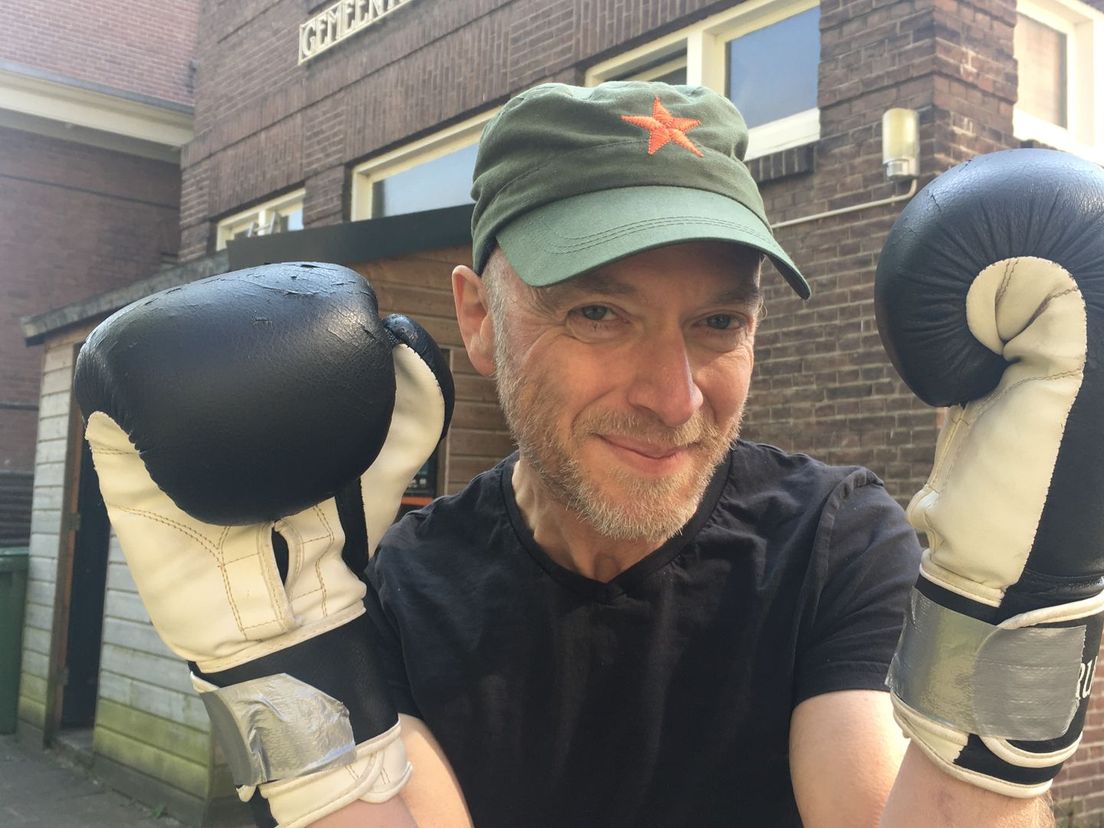 Henri, initiatiefnemer van Parkinson Boksen Rotterdam