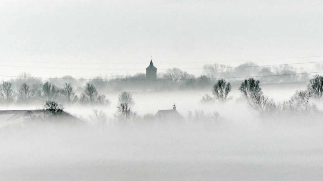 Mistbanken in Oost-Souburg