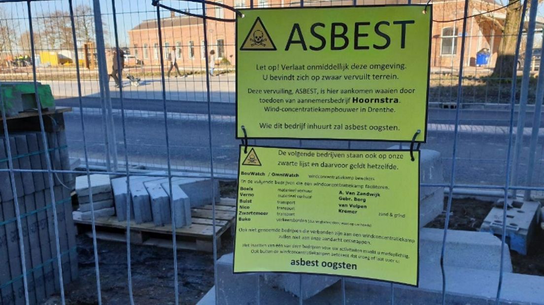Er zijn meerdere asbestdumpingen gedaan (Rechten: ProNews)