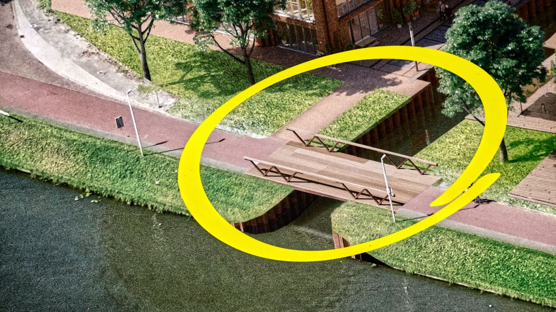 Brug Wilhelminawerf Merwedekanaalzone