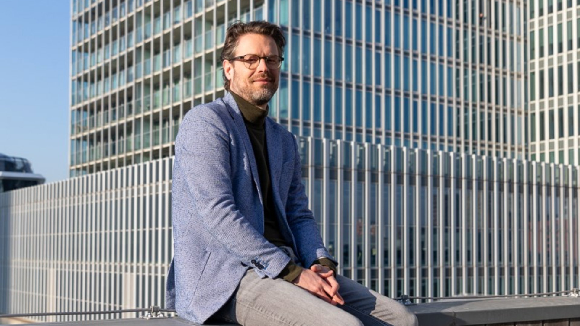 Burg de Rave, directeur Room Mate Bruno en voorzitter van de Rotterdamse Hotel Combinatie
