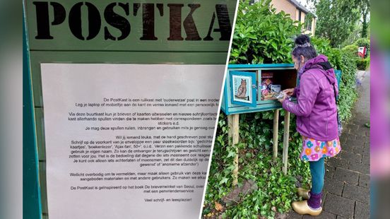 Foto: Handgeschreven brieven in PostKast moeten eenzaamheid tegengaan