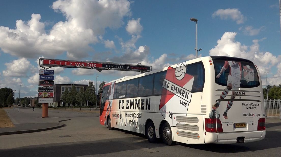 FC Emmen vertrok aan het begin van de avond met een goed gevoel richting Den Haag