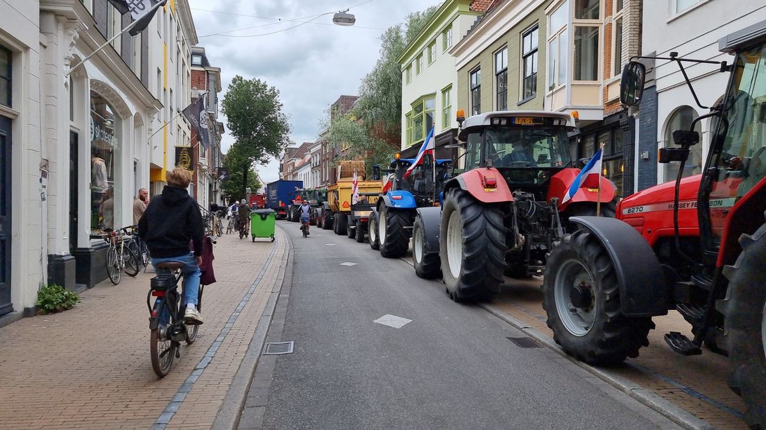 Trekkers in de Gelkingestraat