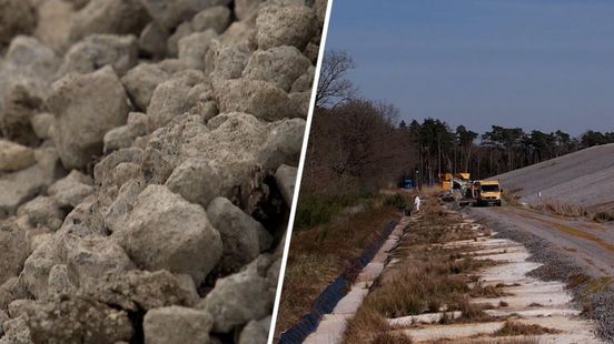 Foto: Rijkswaterstaat gebruikt geen staalslakken meer, maar provincie wist nergens van