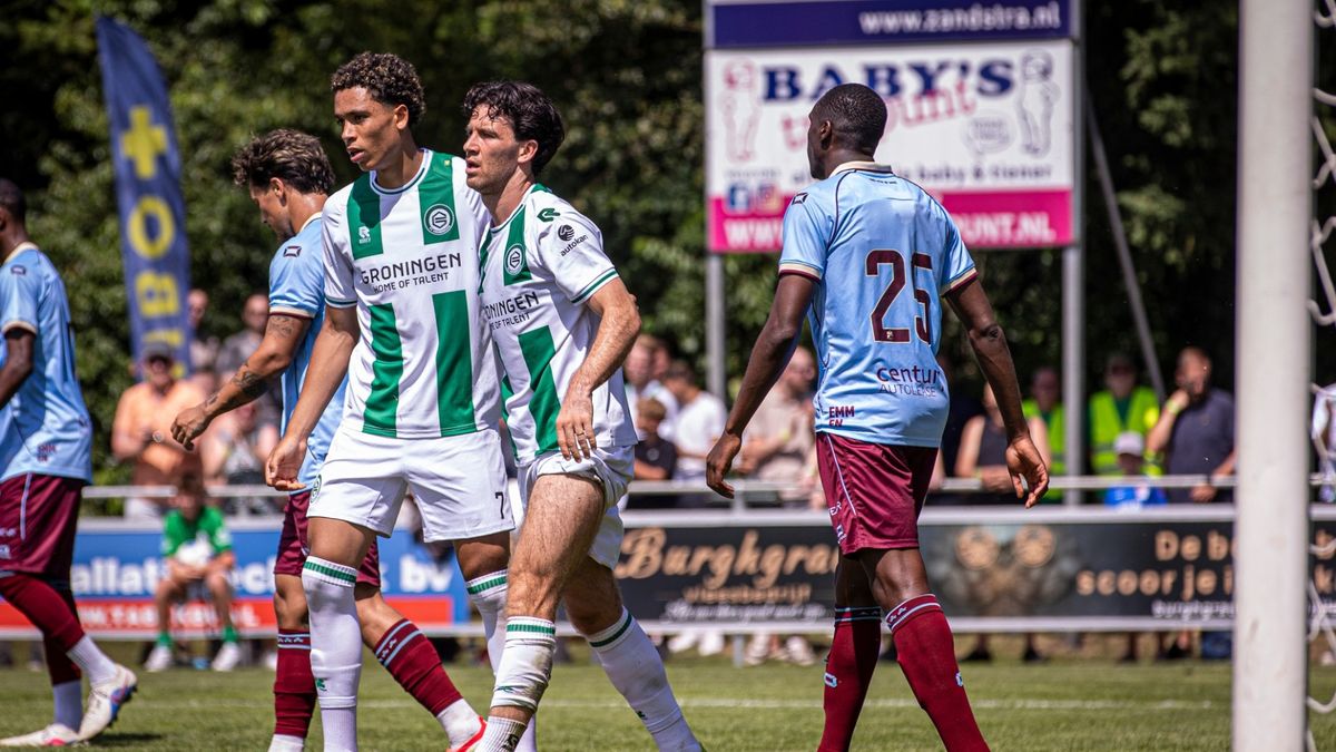 Samenvatting FC Groningen - FC Emmen: Clement scoort zijn eerste doelpunt