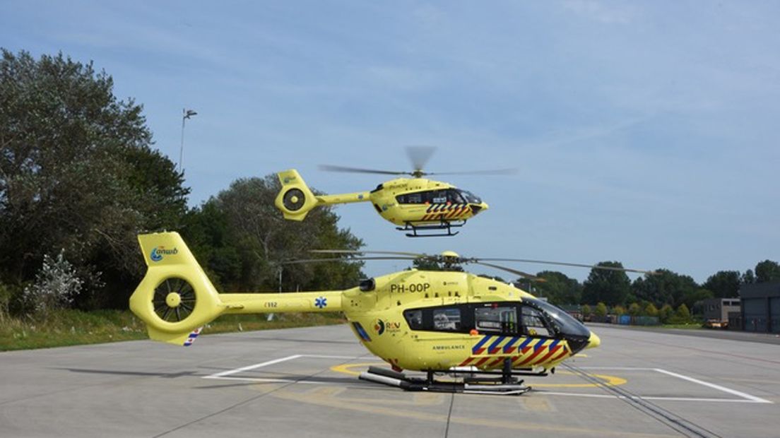 De ambulancehelikopters