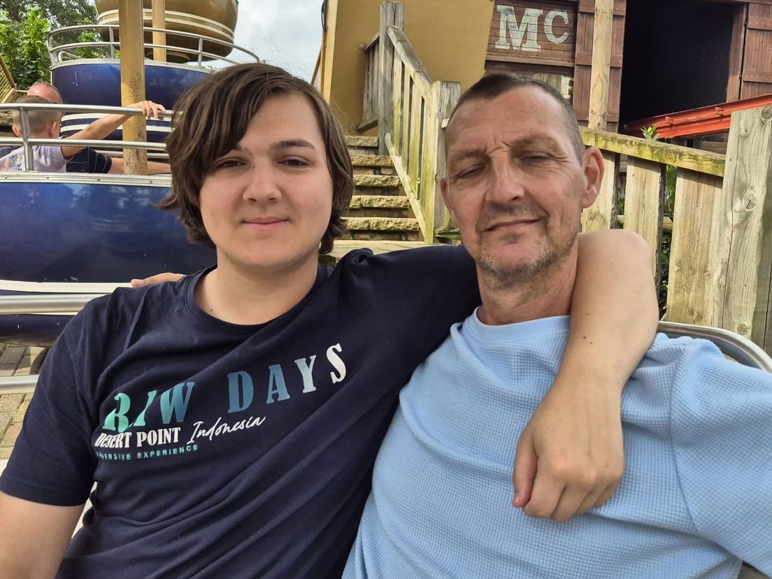 Danio samen met zijn vader Wolfgang