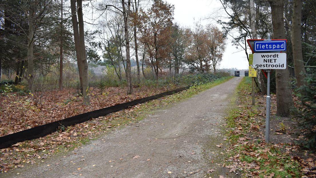 Een van de bouwkavels bij Soesterberg, die het provinciebestuur in de problemen brachten.