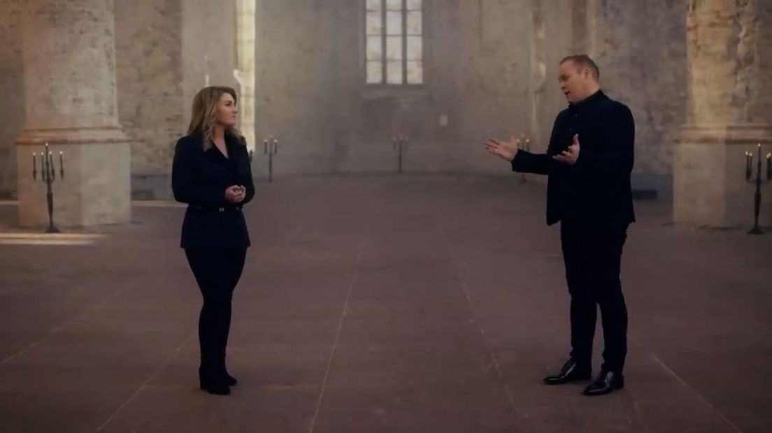 Sieneke en Frans namen samen een lied en videoclip op.