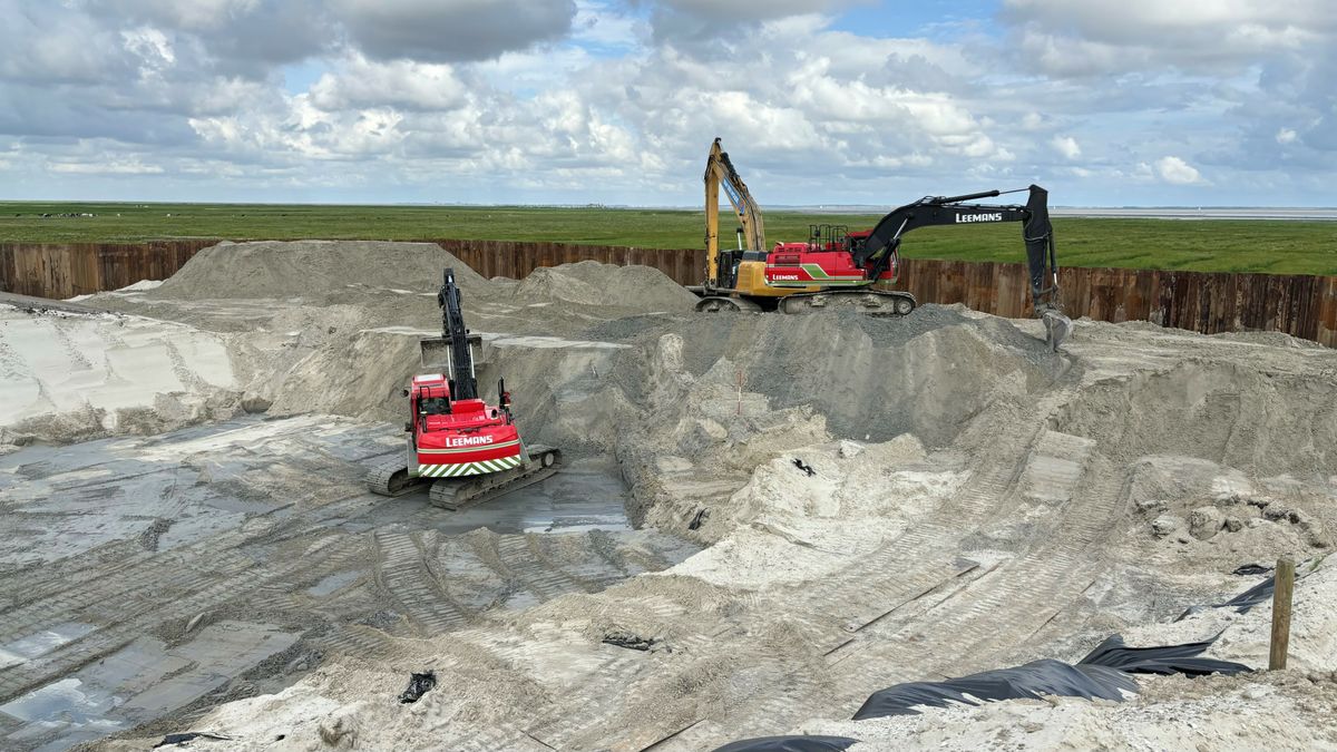 Wetterskip doet wat het eigenlijk niet wil: de zeedijk openen voor een bijzondere berging