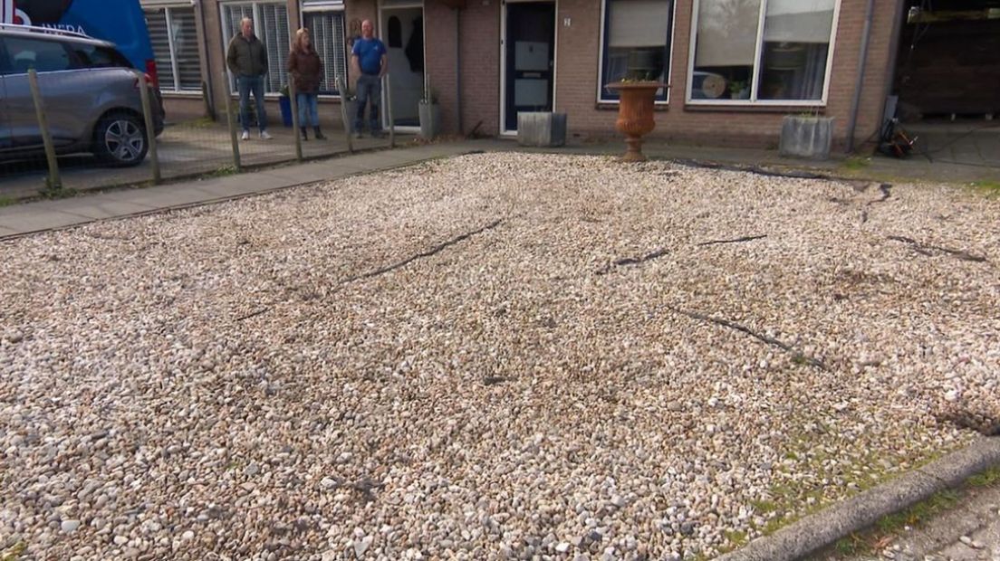 De oorspronkelijke voortuin van Marcia