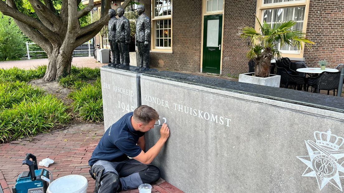 De Kunstwacht heeft het monument hersteld