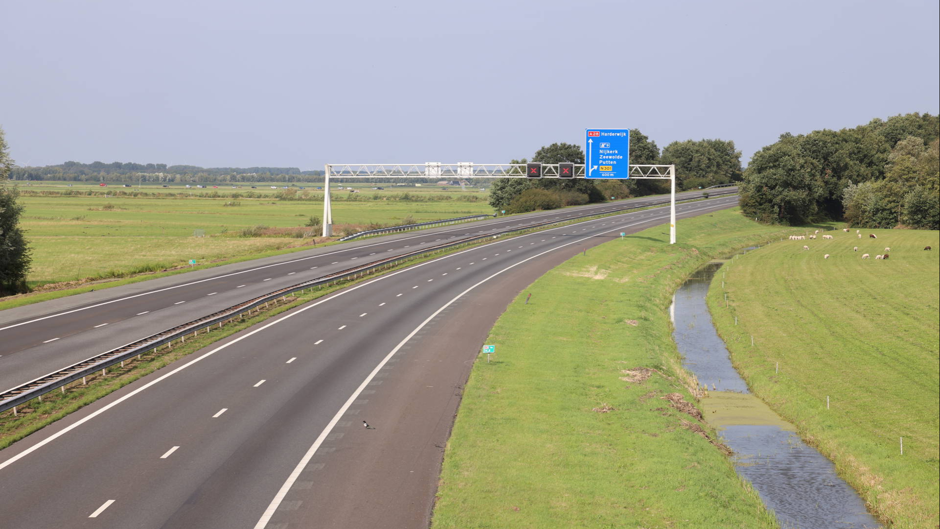 Forse verkeershinder rond Amersfoort, A28-brug blijft zeker 48 uur dicht