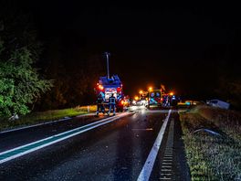 Drie gewonden bij ongeval op N381 bij Witteveen
