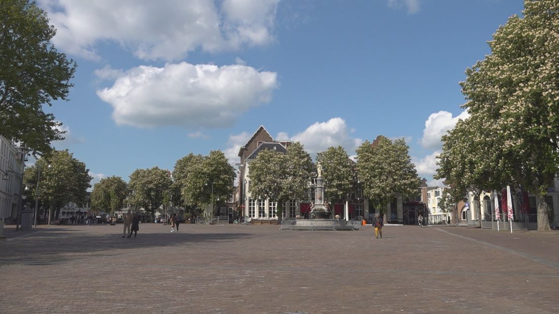 De Brink in Deventer zonder terrassen