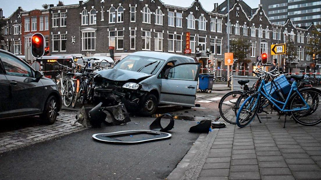 Assenaar veroorzaakt ongeluk in Groningen (Rechten: ProNews)
