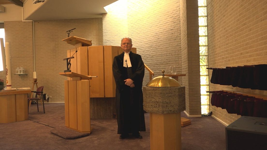 ds. Bert van Veluw in De Hoeksteen