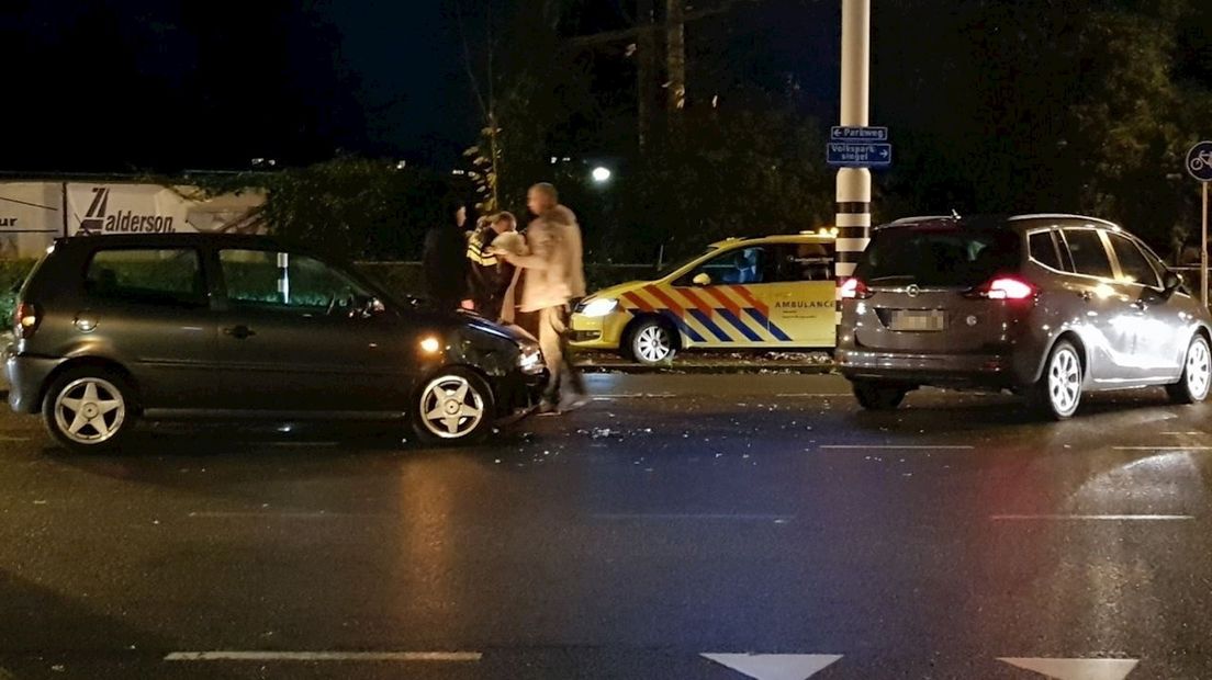 Gewonde bij verkeersongeval in Enschede