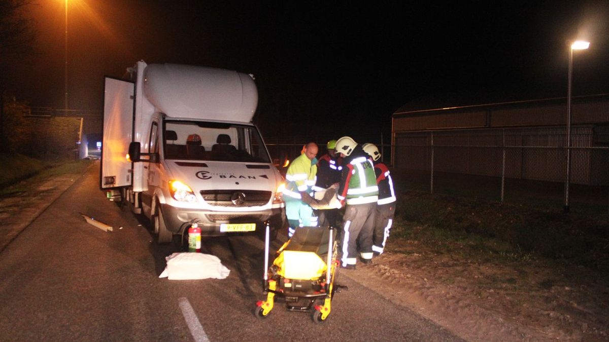 Vrachtwagenchauffeur gewond bij ongeval in Wijster