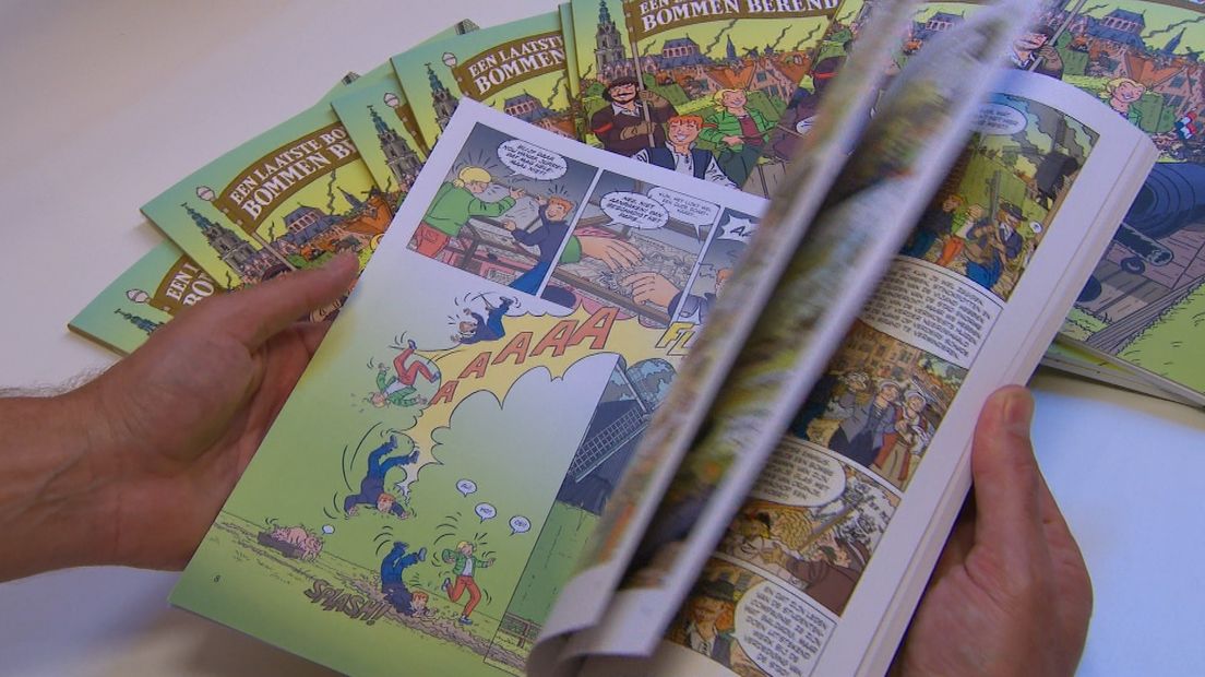 Een stripboek over Bommen Berend: 'We mogen als Groningers best trots