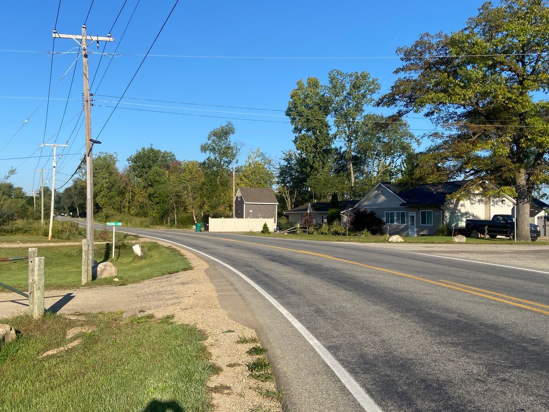 Een typisch uitzicht in Michigan: groen en rustiek