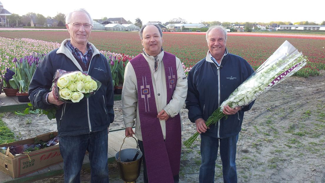 Hollandse bloemen voor de paus