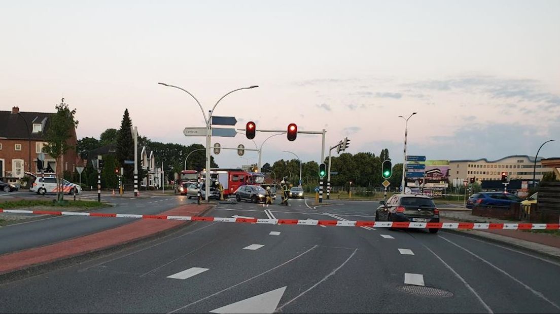 Aanrijding in Hengelo, twee gewonden