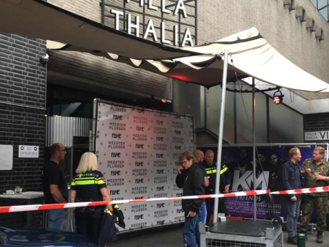 Woensdag werd er nog een mogelijk explosief gevonden op de stoep van discotheek Villa Thalia
