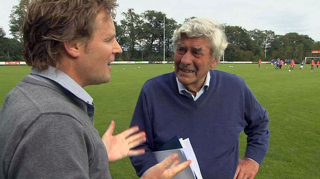 Andre van der Zee en Ruud Lubbers