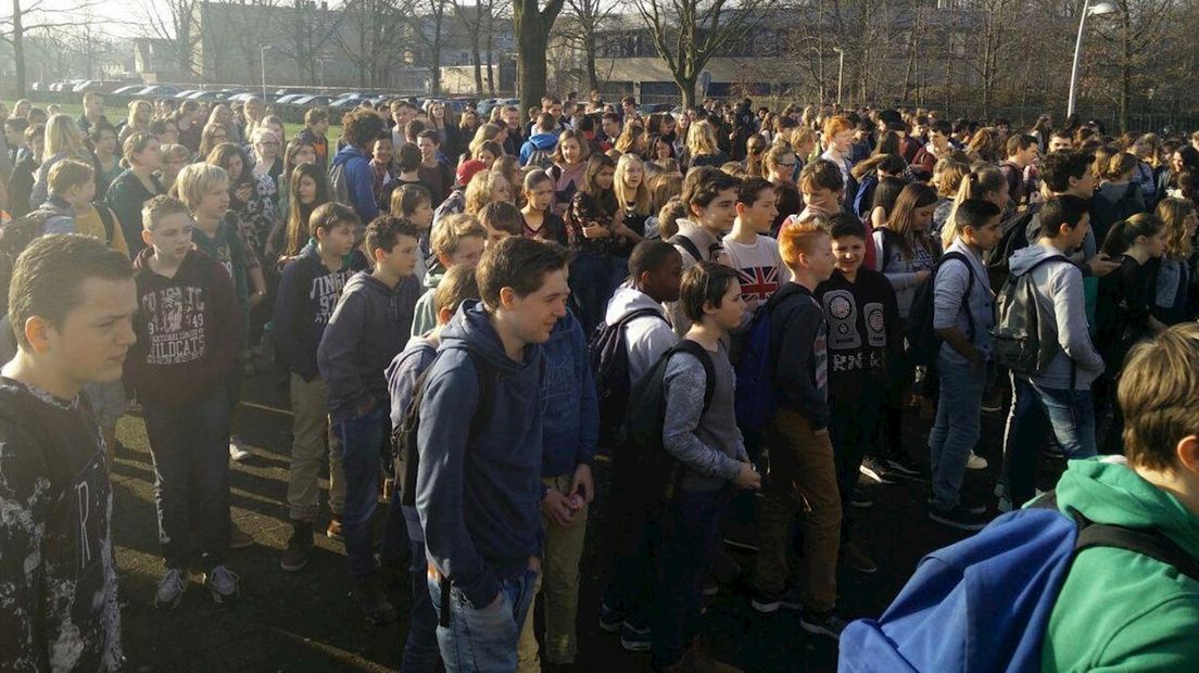 Leerlingen buiten de school
