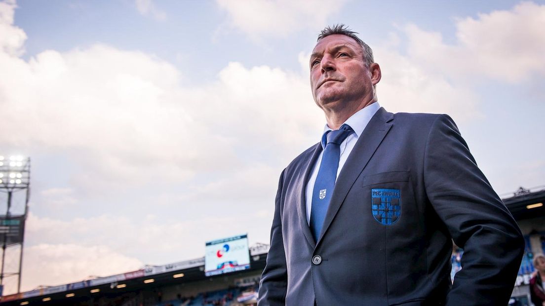 Ron Jans vertrekt als trainer van PEC Zwolle