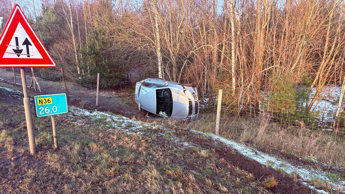 Meerdere gewonden bij auto-ongeval N36