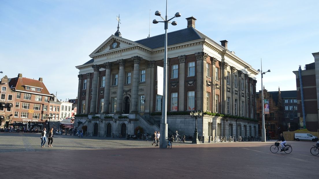 Het stadhuis in Groningen