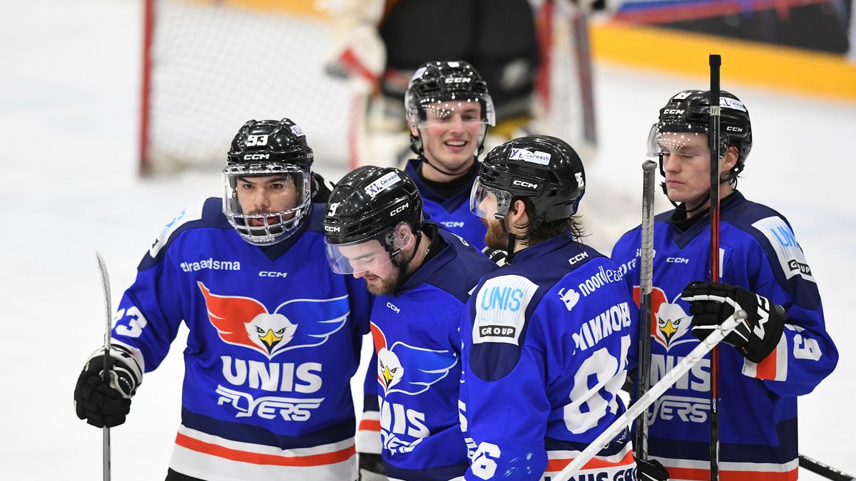 Winst voor UNIS Flyers | Brouwers nog niet in de basis, Vente en Trenskow terug bij Heerenveen