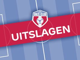 Uitslagen amateurvoetbal zaterdag 9 mei