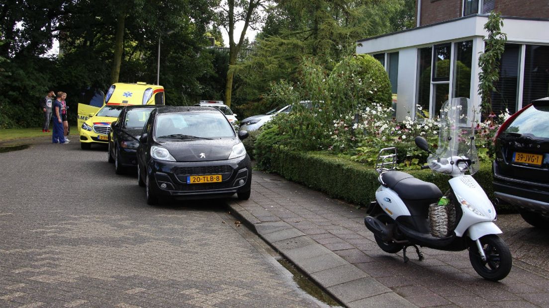 Ongeluk Hooglanderveen trekt veel bekijks