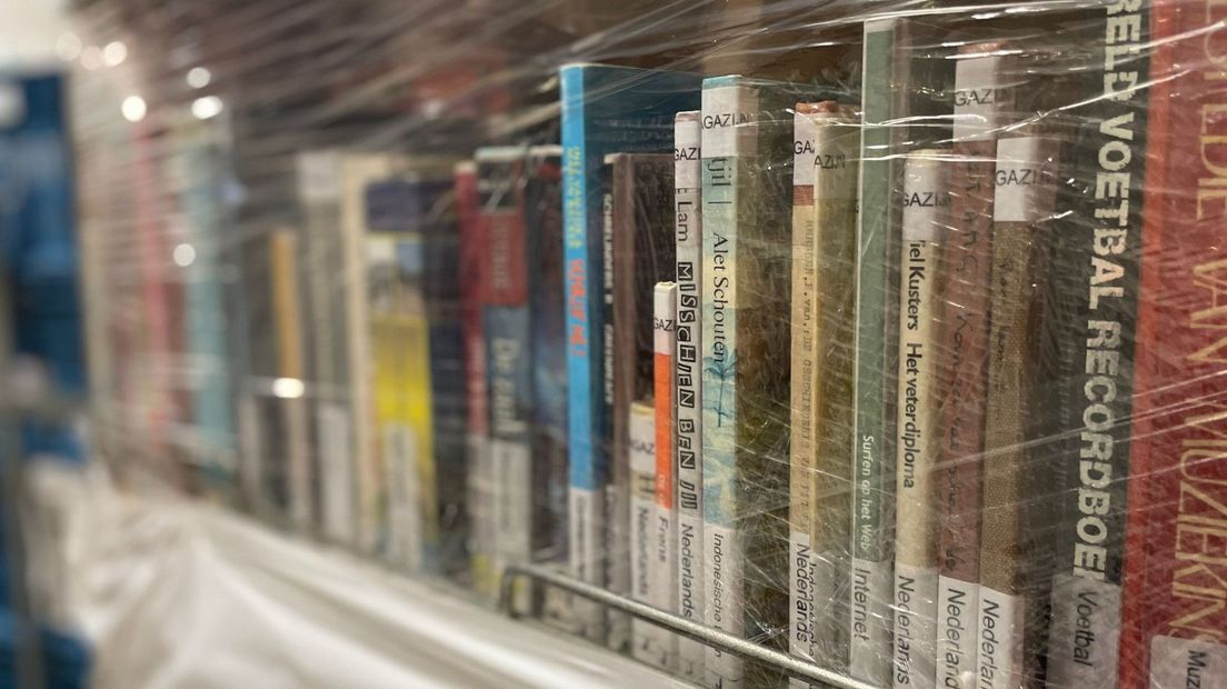 Oude bibliotheekboeken