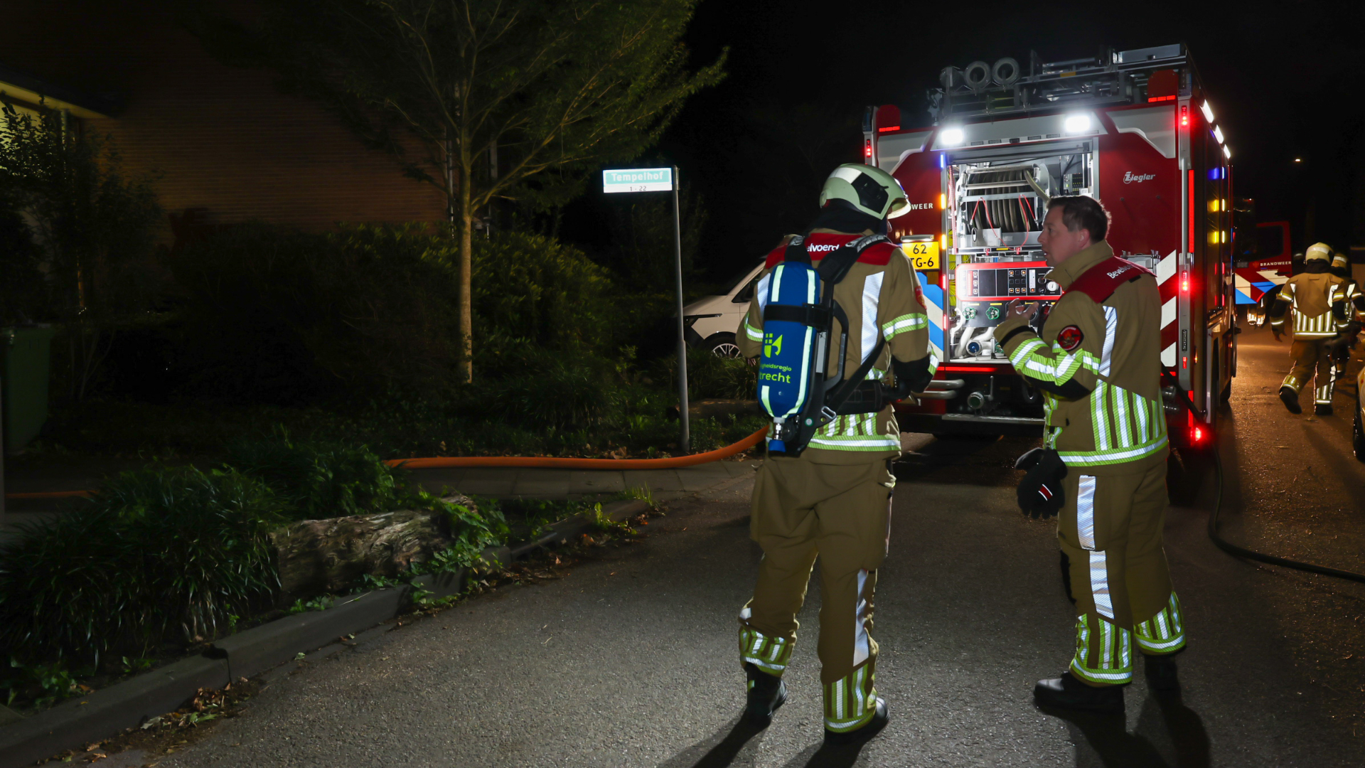 Brand in appartement Driebergen