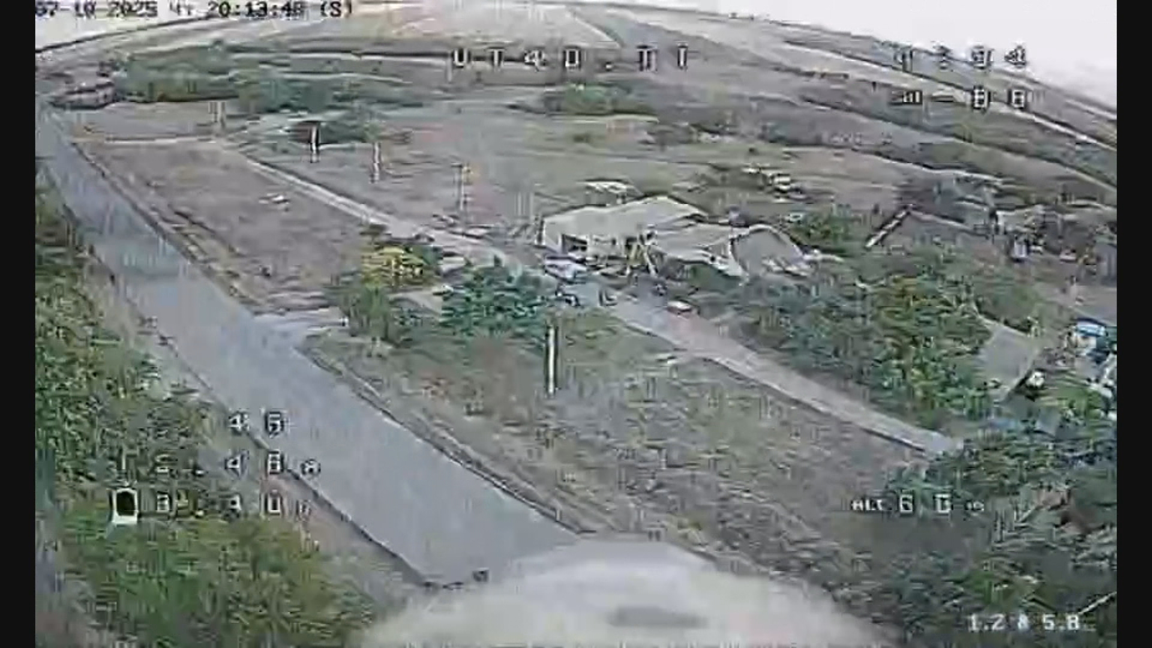 Ald telefyzjewein fan Omrop Fryslân oanfallen troch Russyske drone