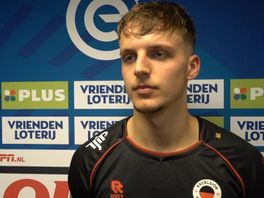 Gyan de Regt blij na belangrijke zege Excelsior