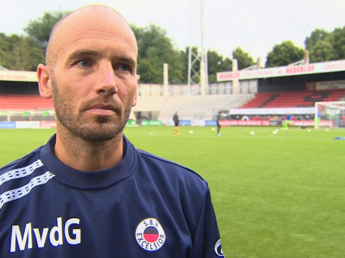 Excelsior-trainer Mitchell van der Gaag