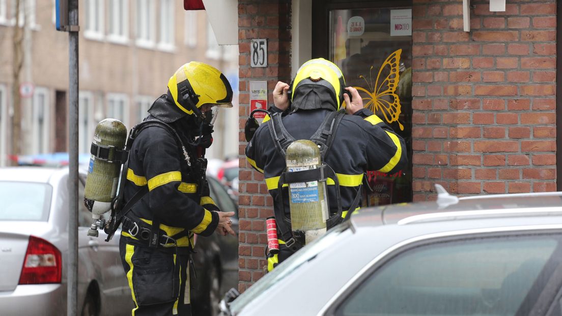 Gaslek in de Goudenregenstraat in Den Haag