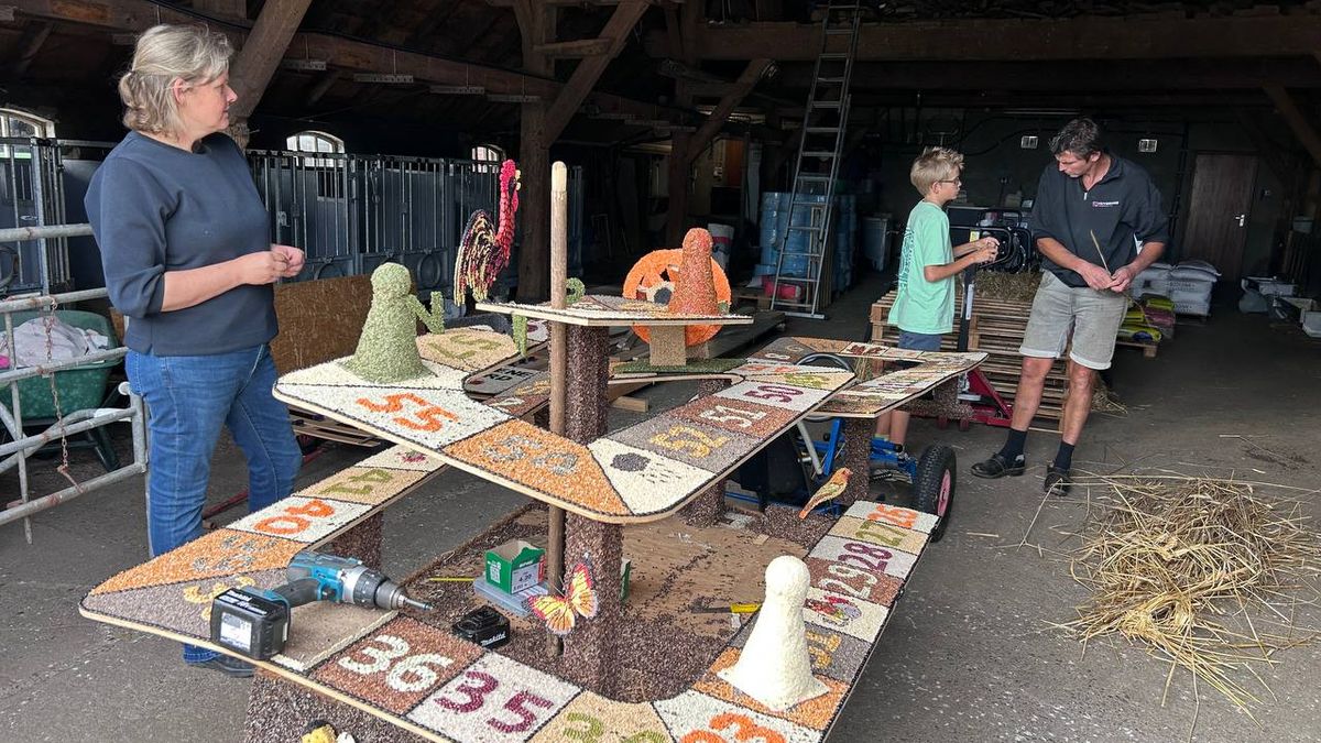 'Korreltje voor korreltje': zo bouwt Hanneke haar corsowagen voor Stöppelhaene