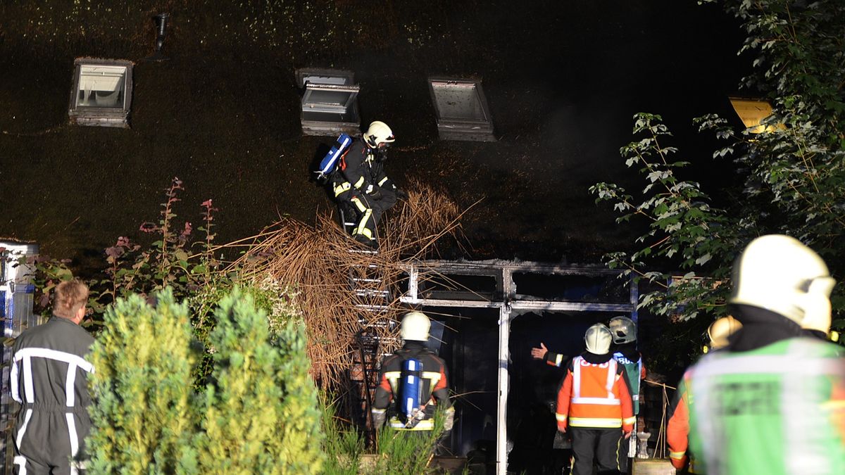 Brand in woning in Donderen