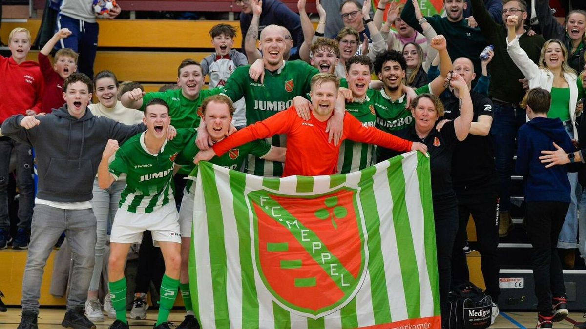 L'FC Meppel ha vinto il turno intermedio e ha raggiunto la finale del campionato di calcio indoor Protos Weering